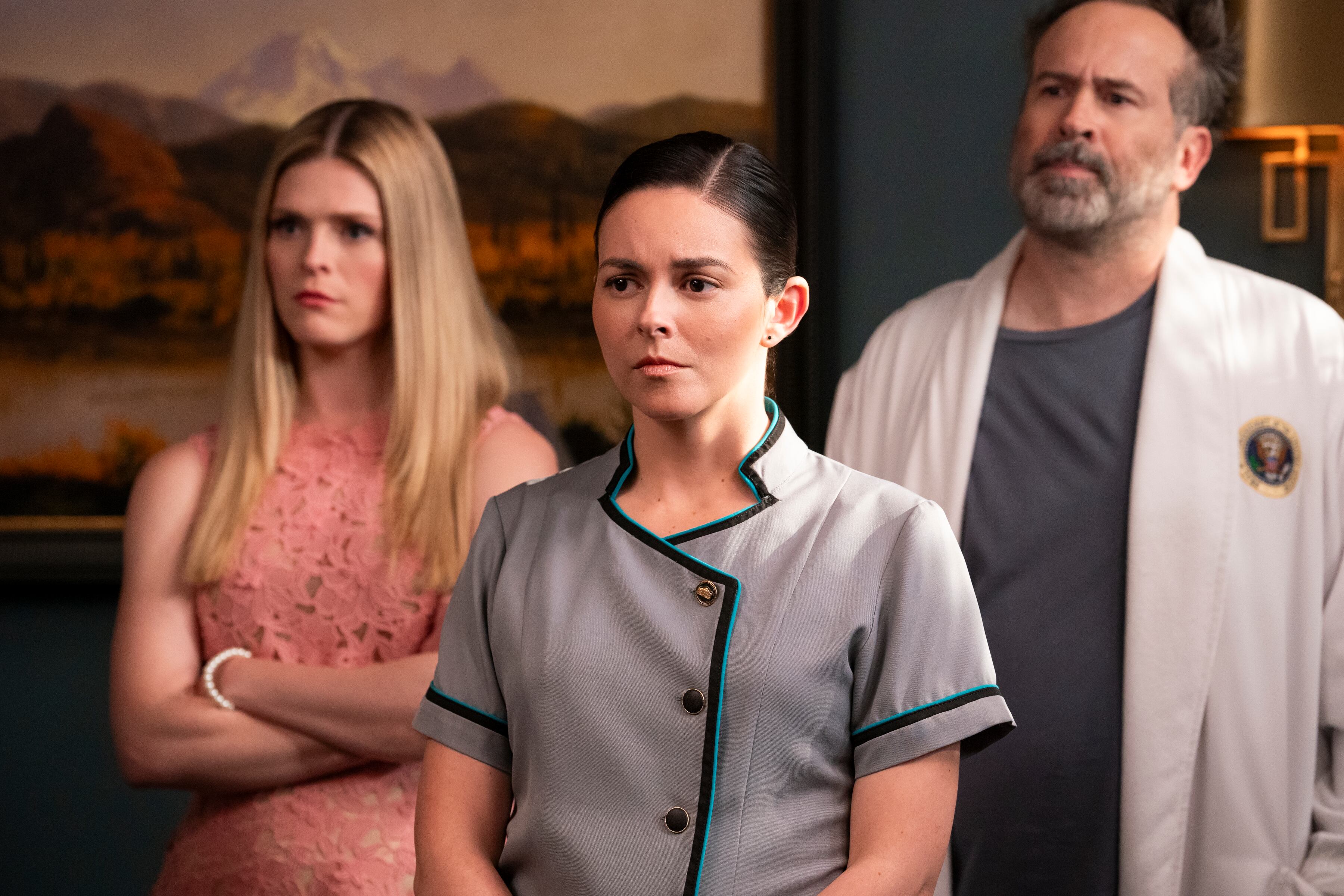 La actriz colombiana Julieth Restrepo actúa en la serie de Netflix ‘La residencia’