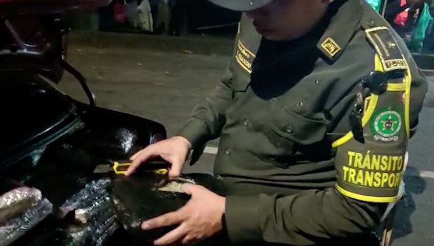 El cargamento está avaluado en 180 millones de pesos.