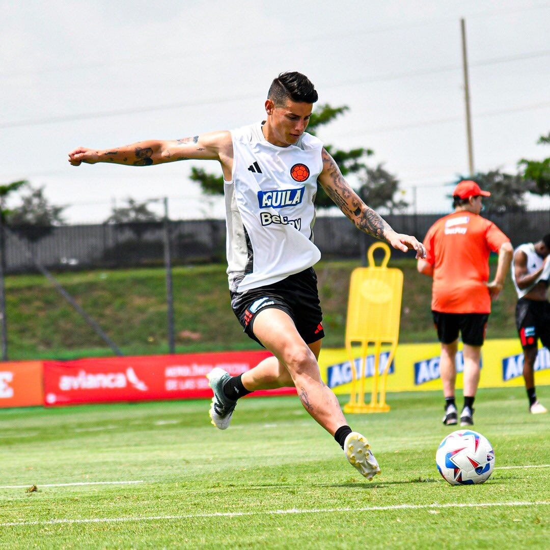 James Rodríguez, jugador de la Selección Colombia