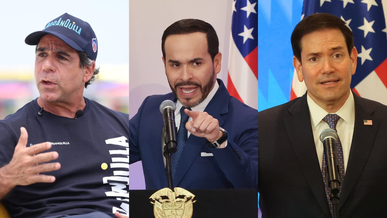 Alejandro Char, Abelardo De La Espriella y Marco Rubio.