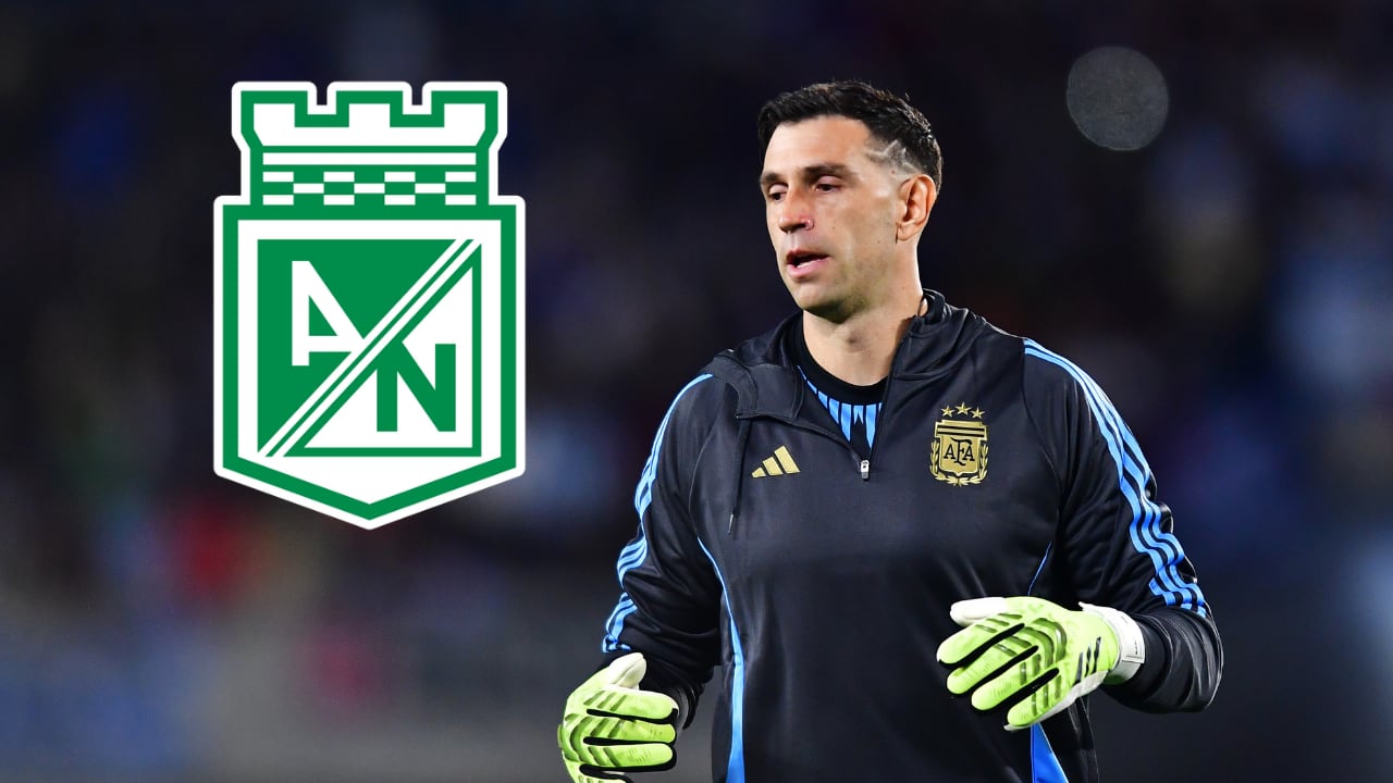 Dibu Martínez lanzó un guiño a una leyenda de Atlético Nacional.