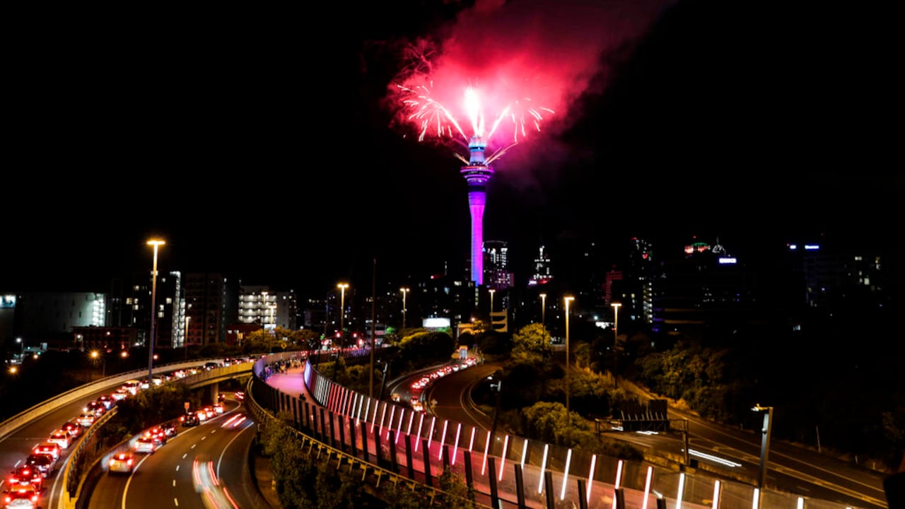 En imágenes: Así celebraron en Australia y Nueva Zelanda la llegada del 2021