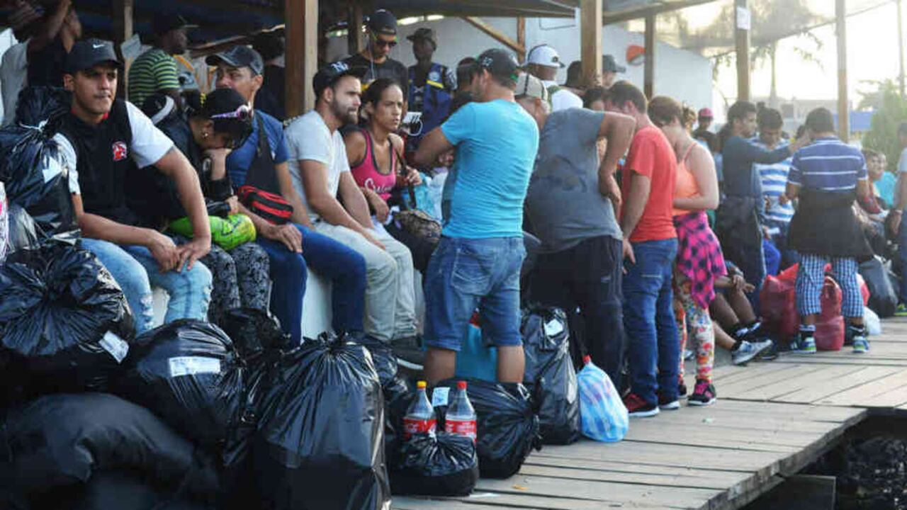 Miles de cubanos han cruzado el Darién colombiano con rumbo a Estados Unidos.