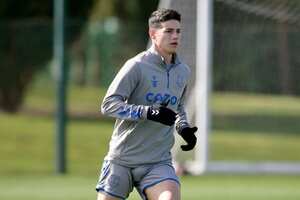 James vuelve a entrenar