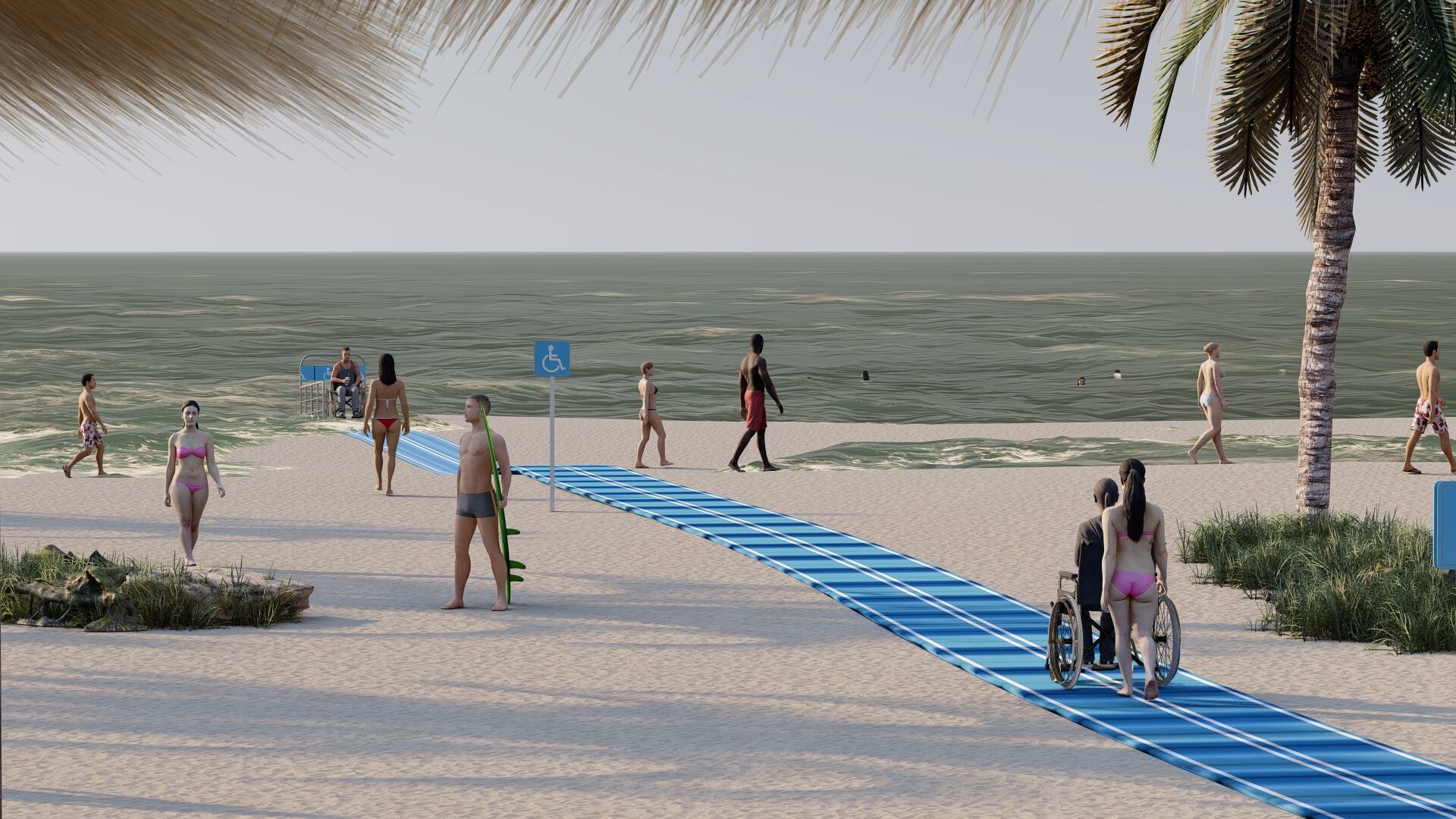 Con un presupuesto cercano a los 17 mil millones de pesos, avanzan las obras de intervención en las playas Country y Sabanilla II, en Puerto Colombia.