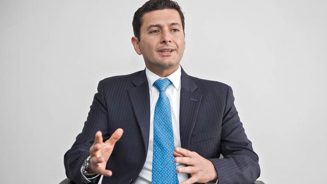 Jorge Castaño, superintendente financiero.