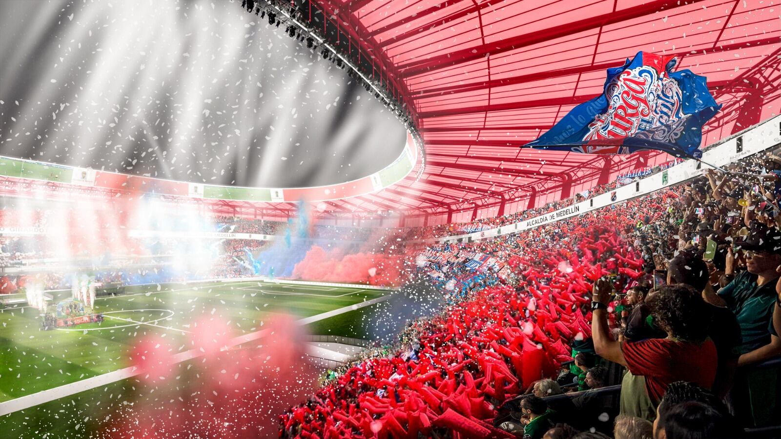 Así se verá el estadio de Medellín luego de ser modernizado, la Alcaldía invertirá 75.000 millones de pesos.