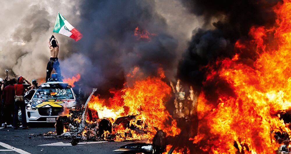 Las manifestaciones dejan cientos de detenidos y millonarias pérdidas. El Gobierno Trump, por su parte, mantiene su retórica contra los manifestantes.