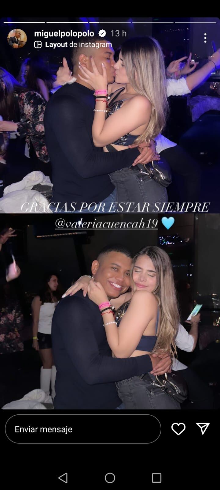 Miguel Polo Polo presenta su nueva novia