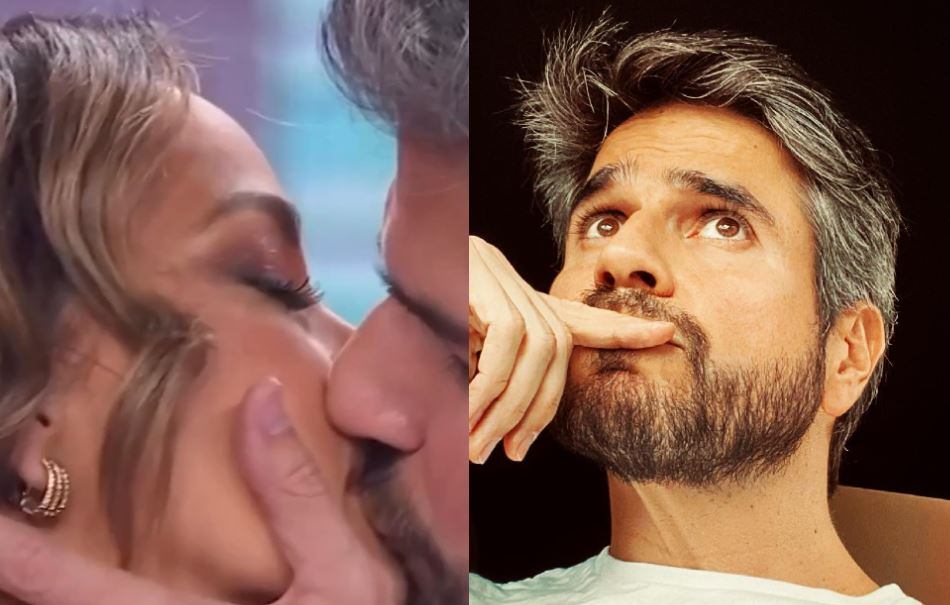 Daniel Arenas debutó con pequeño beso en su nuevo trabajo