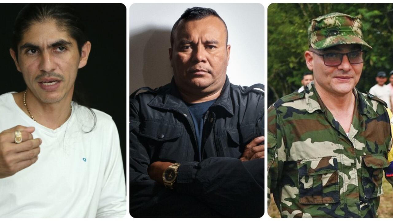 Alias Andrey Avendaño, Calarcá Córdoba e Iván Mordisco.