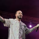 NEW YORK, NEW YORK - JUNE 15: J Balvin performs at the BAYO BRIC Celebrate Brooklyn! Benefit Concert at Prospect Park Bandshell on June 15, 2024 in New York City. (Photo by Marleen Moise/Getty Images)