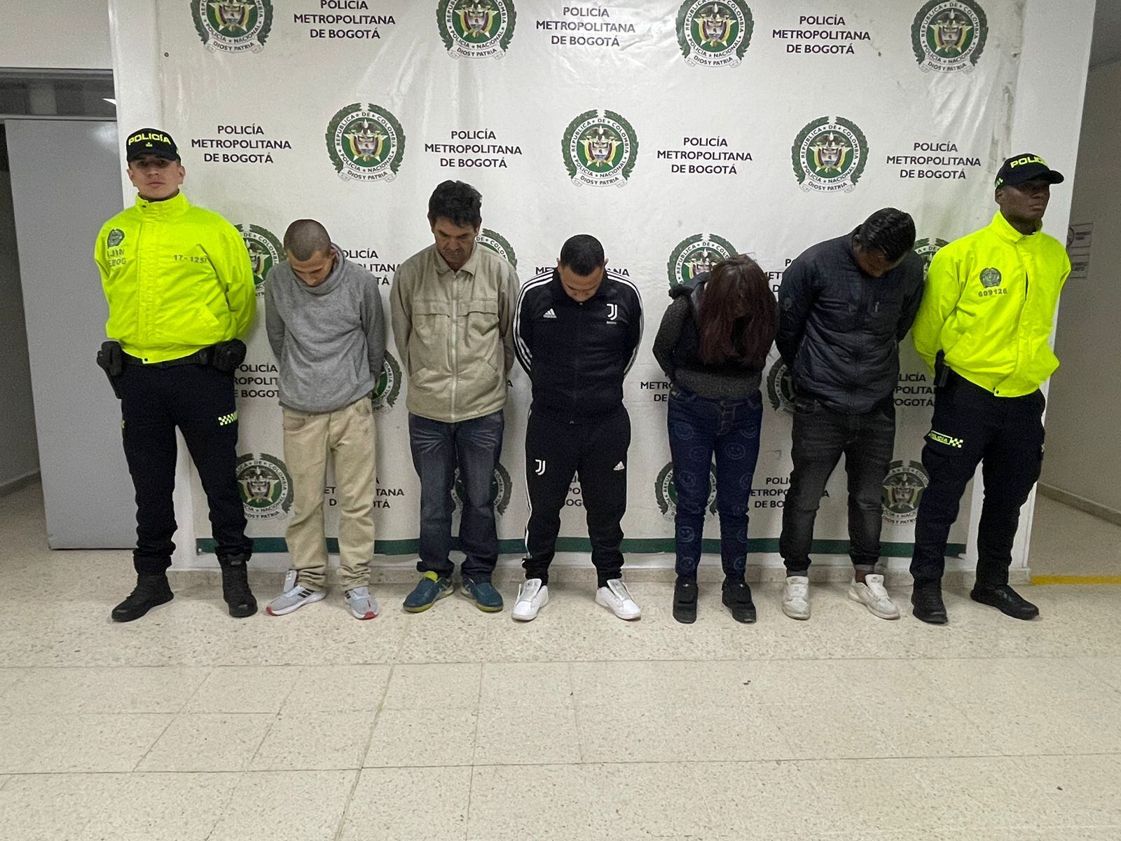 La Fiscalía y la Policía lograron la desarticulación de una banda que tenía azotado el centro de la capital del país.