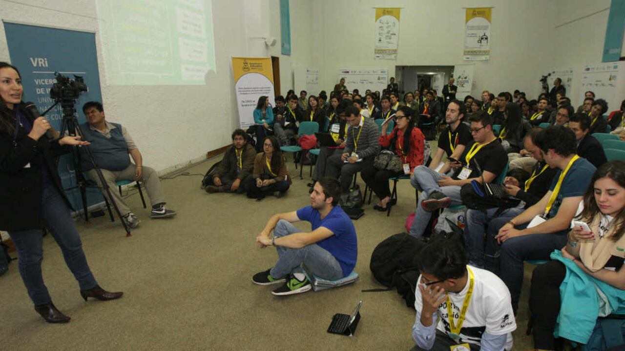 El evento se realizó en la Hemeroteca Nacional de Bogotá. Foto: Carlos Julio Martínez / SEMANA