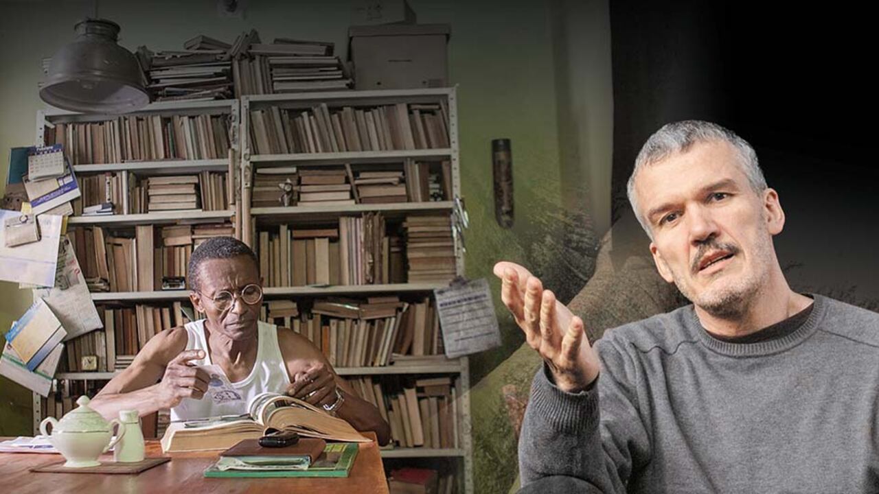 Tulio Guillermo Diuza interpreta a Amaranto, un protagonista atípico creado por el director y artista Nicolás Buenaventura.