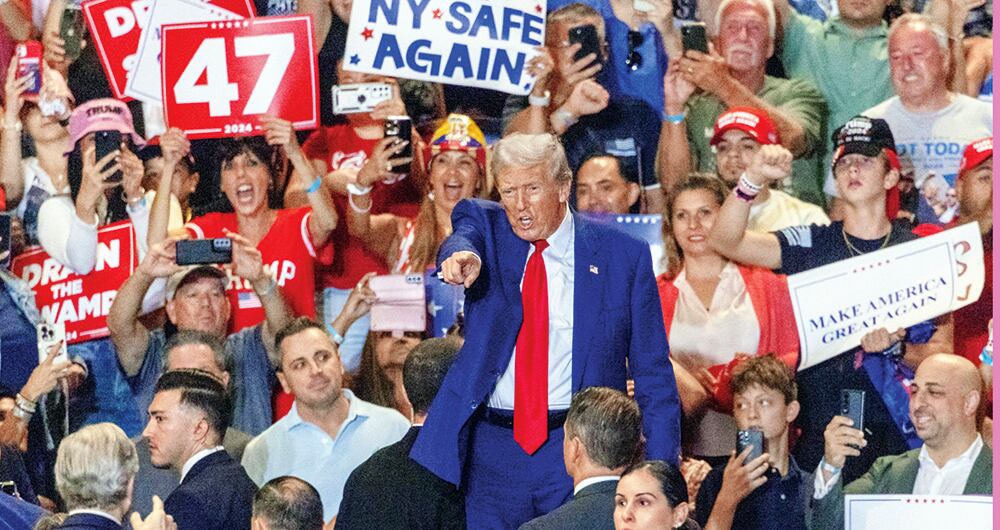 Como presidente tiene claro que su prioridad es Estados Unidos: una economía próspera y la lucha frontal contra la inmigración ilegal.