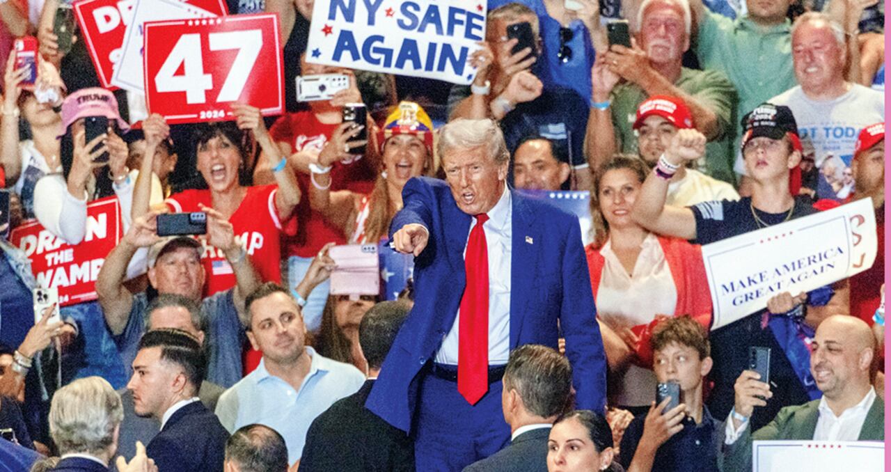 Como presidente tiene claro que su prioridad es Estados Unidos: una economía próspera y la lucha frontal contra la inmigración ilegal.