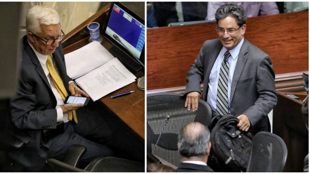 Jorge Robledo y Alberto Carrasquilla