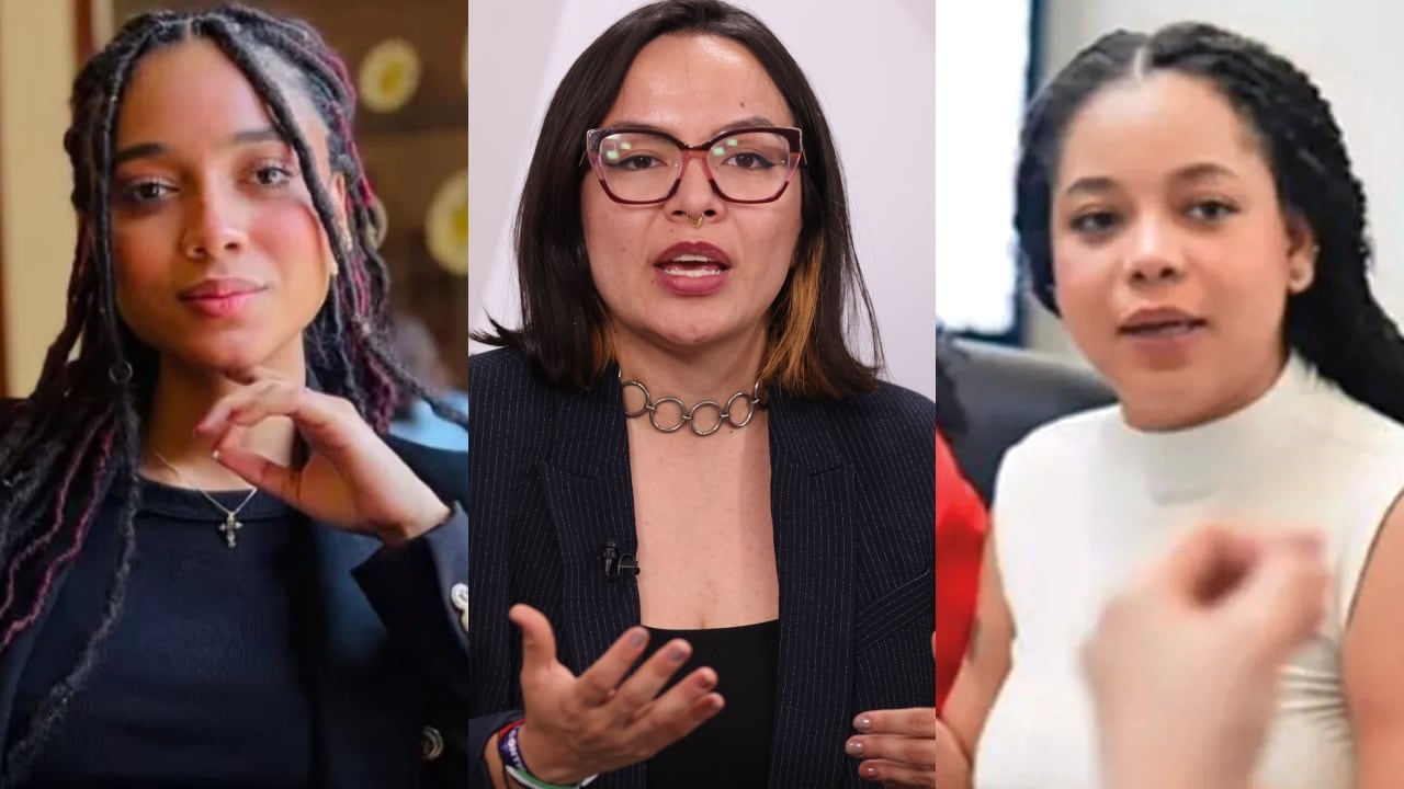 Juliana Guerrero, Jennifer Pedraza y Verónica Guerrero.