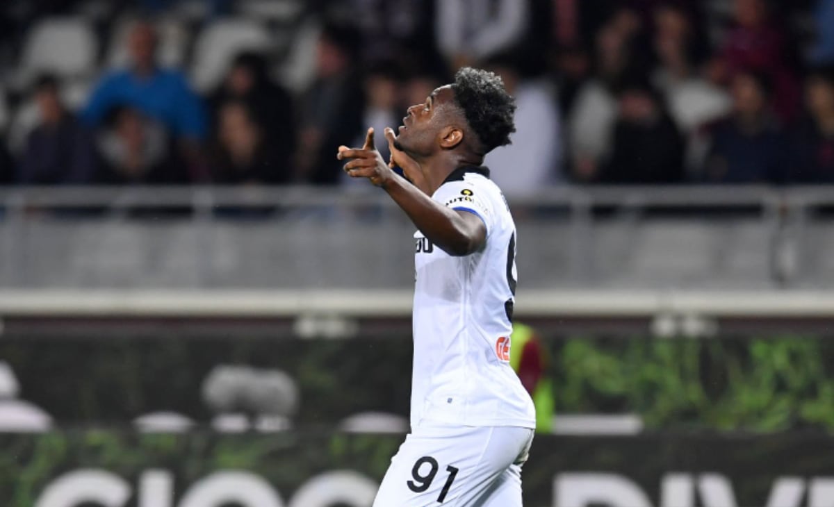 Duván Zapata marcó su segundo gol en esta temporada con Atalanta