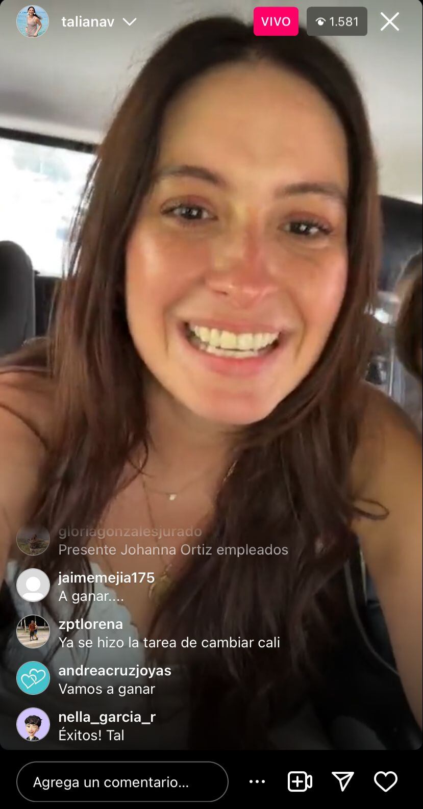 La exreina ejerció su voto y habló de cambios en Cali.