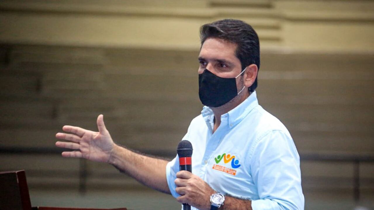 Gobernador del Meta, Juan Guillermo Zuluaga.