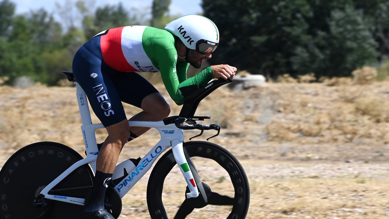 Filippo Ganna, corredor del Ineos.