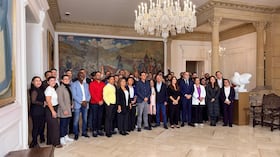 Reunión entre el presidente Gustavo Petro y la bancada del Pacto Histórico.