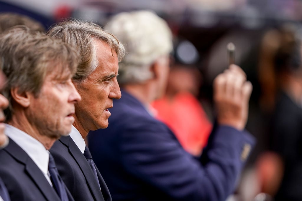 Mancini se desvinculó de la Selección Italiana