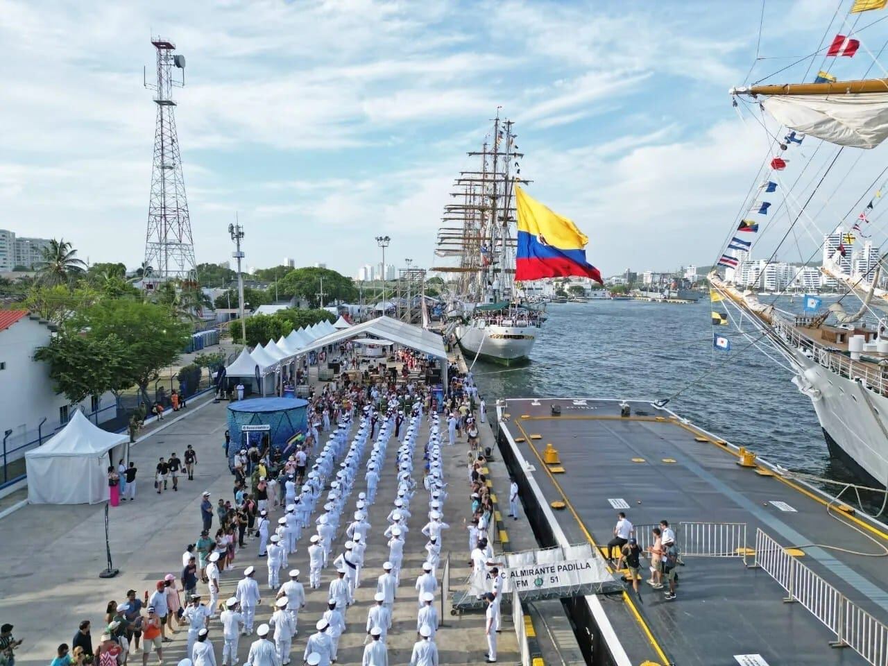 conmemoración de la batalla naval del lago de Maracaibo, liderada por el almirante José Padilla López el 24 de julio de 1823.