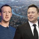 Mark Zuckerberg y Elon Musk, líderes de Silicon Valley