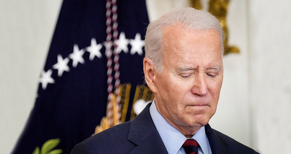 JOE BIDEN  El mandatario no pasa por sus mejores momentos y podría llegar incluso a perder la reelección en el próximo año contra su máximo rival.