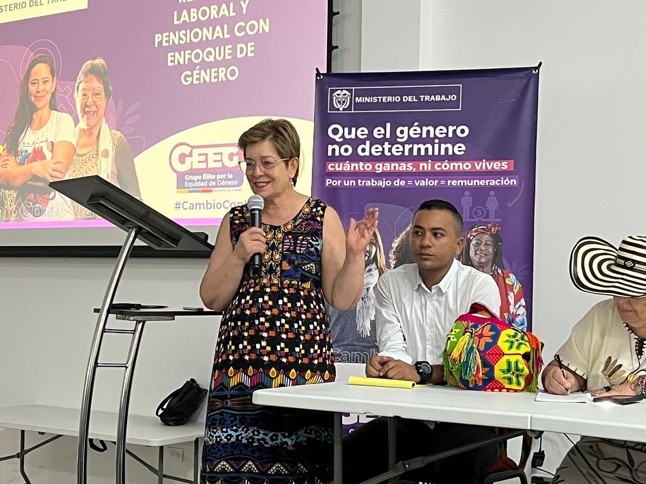 Gloria Inés Ramírez, Ministerio de Trabajo.