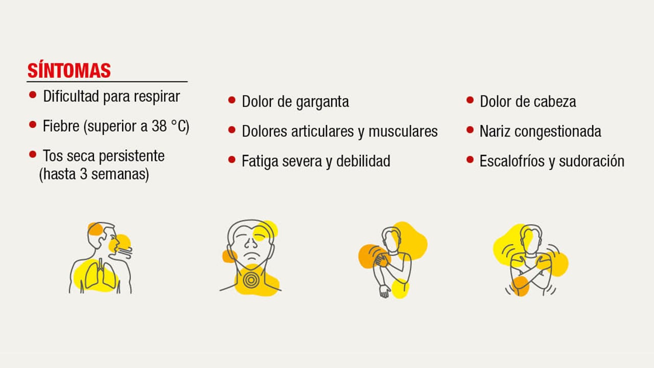 Estos son los síntomas de la H3N2.