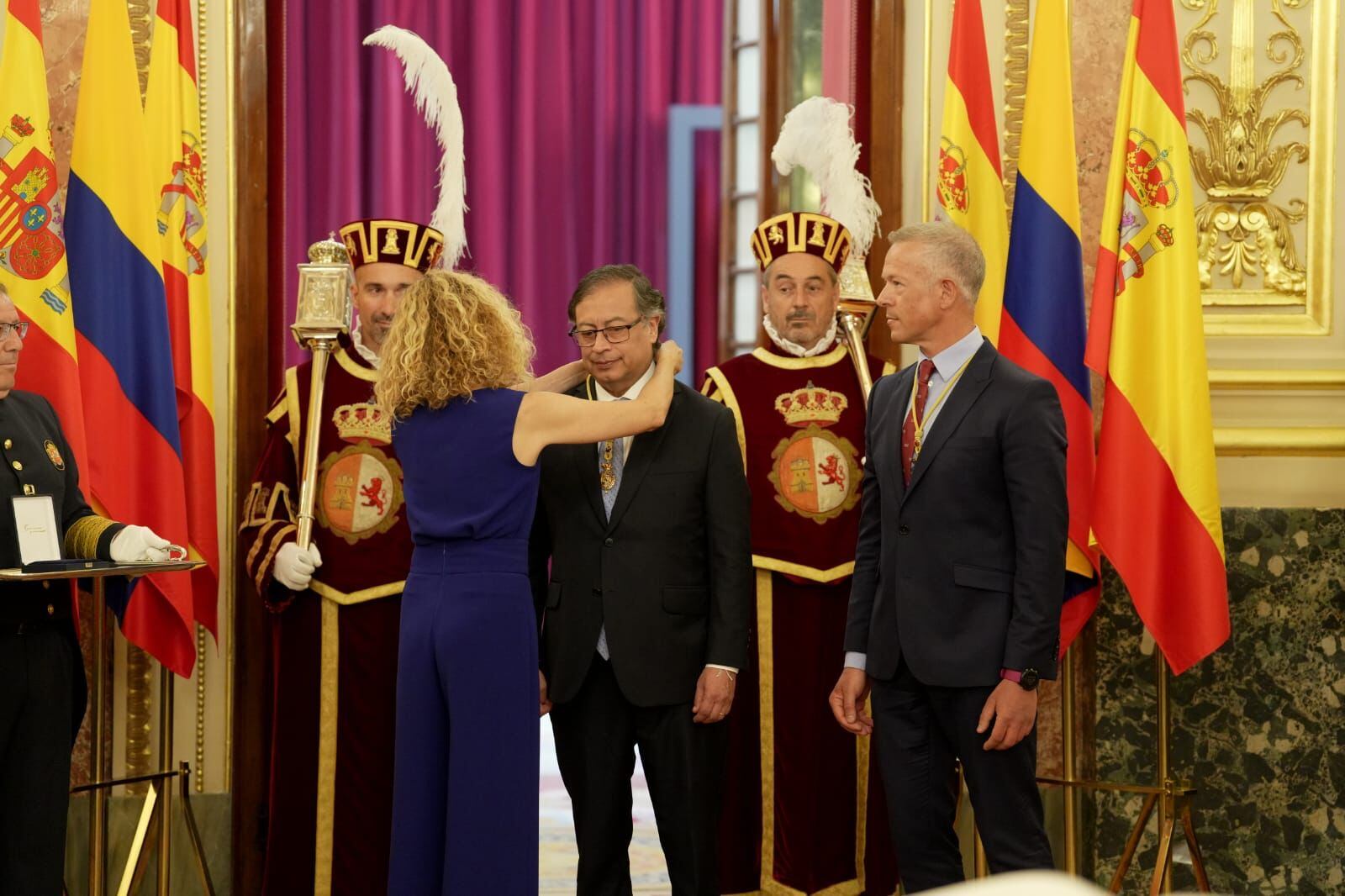 Presidente Gustavo Petro visita a España rey Felipe VI de España Mayo 3 2023