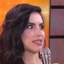 La presentadora soltó una respuesta graciosa ante las palabras del concursante.