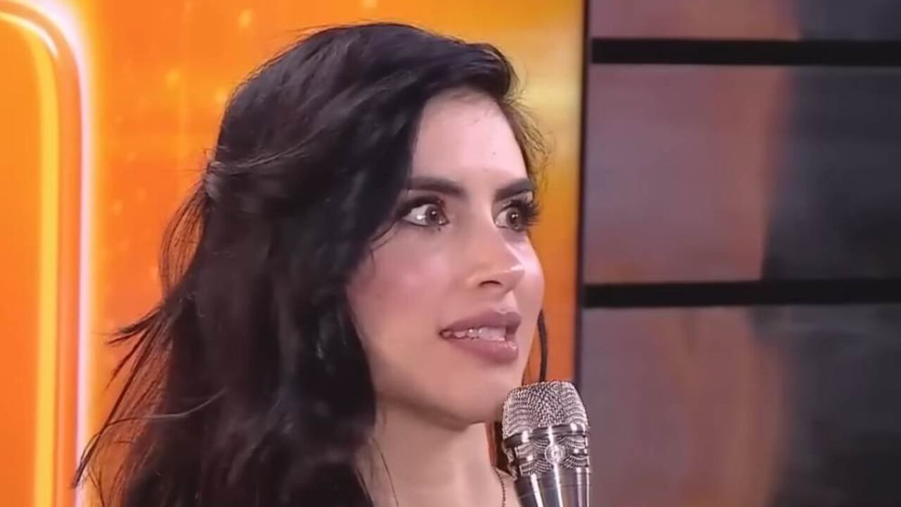 A la presentadora no le gustó el comentario del participante