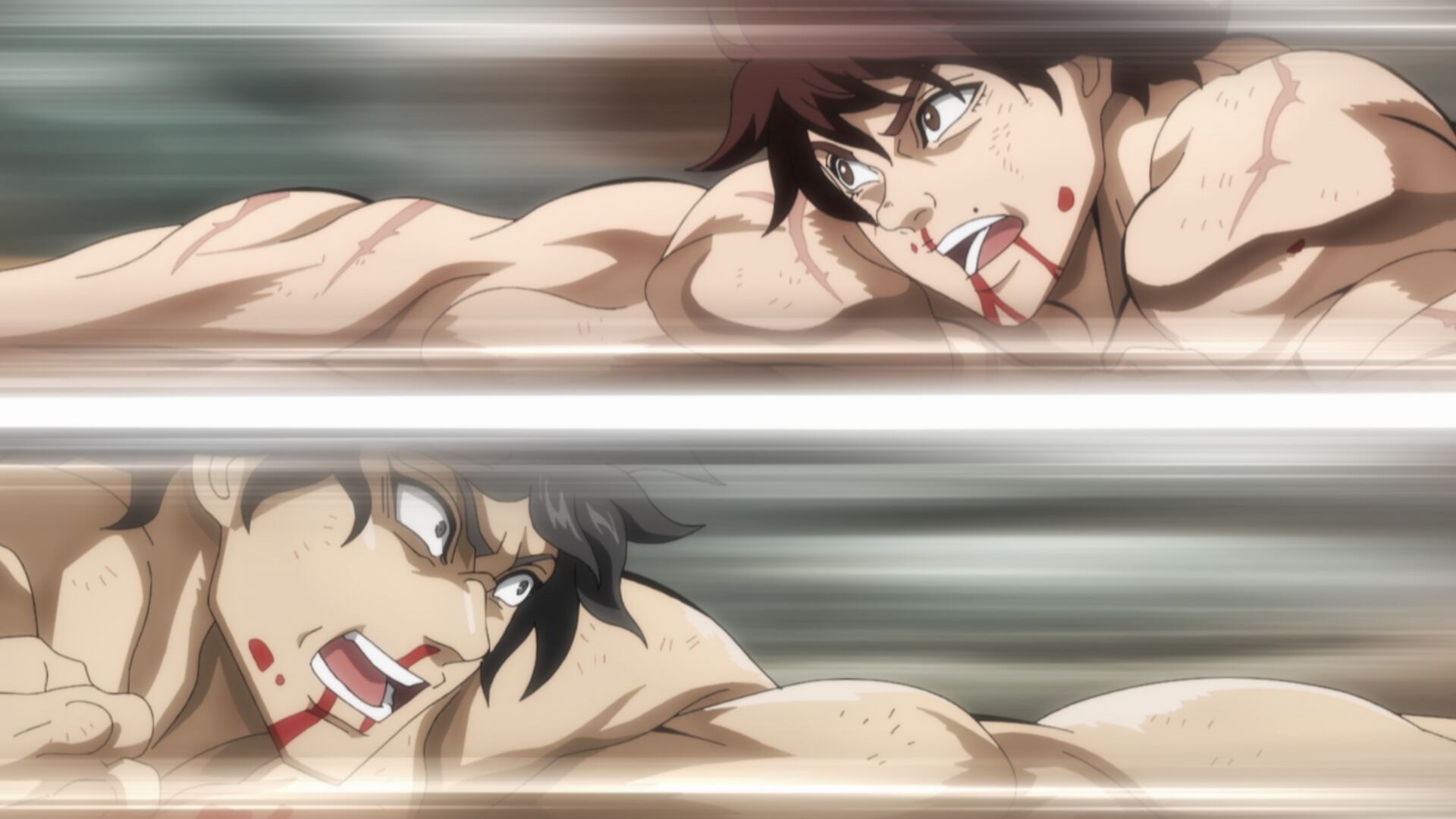 Baki Hanma vs. Kengan Ashura es una producción de Netflix que combina dos populares animes de pelea.