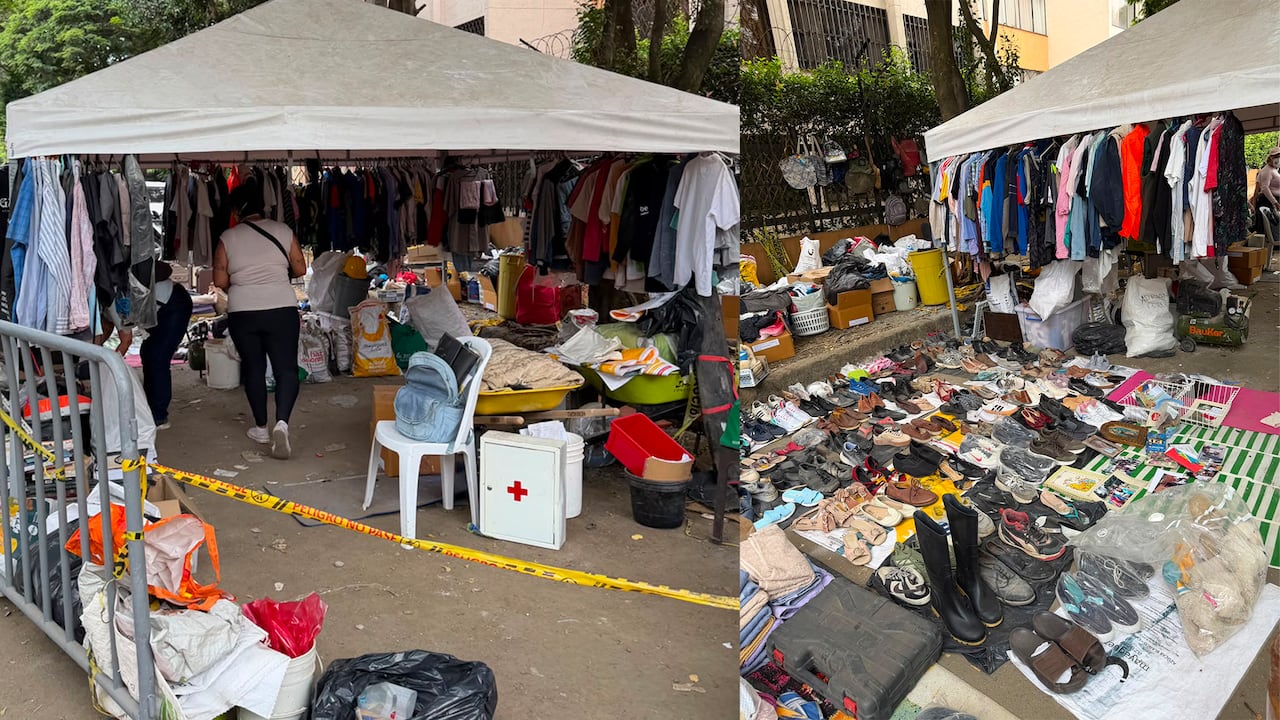 Elementos recuperados en el terremoto en Cali.