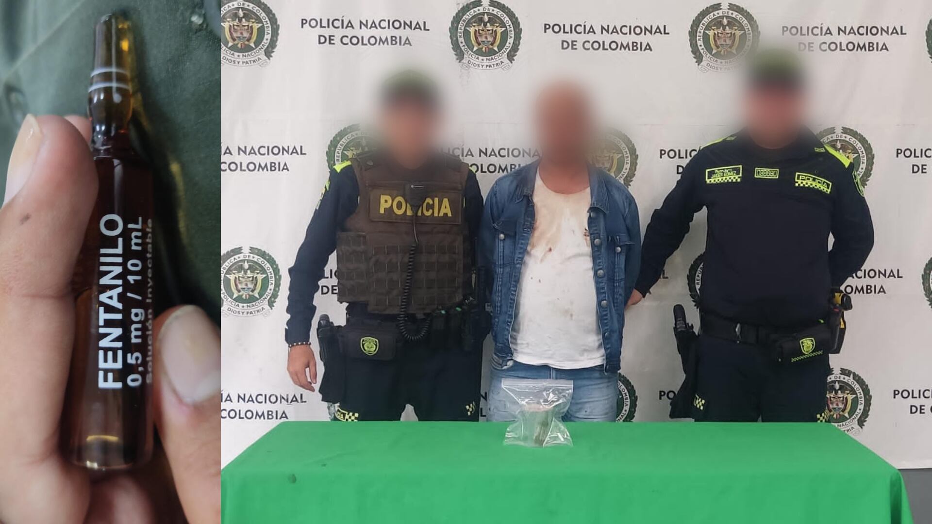 Hallan fentanilo en Barranquilla.