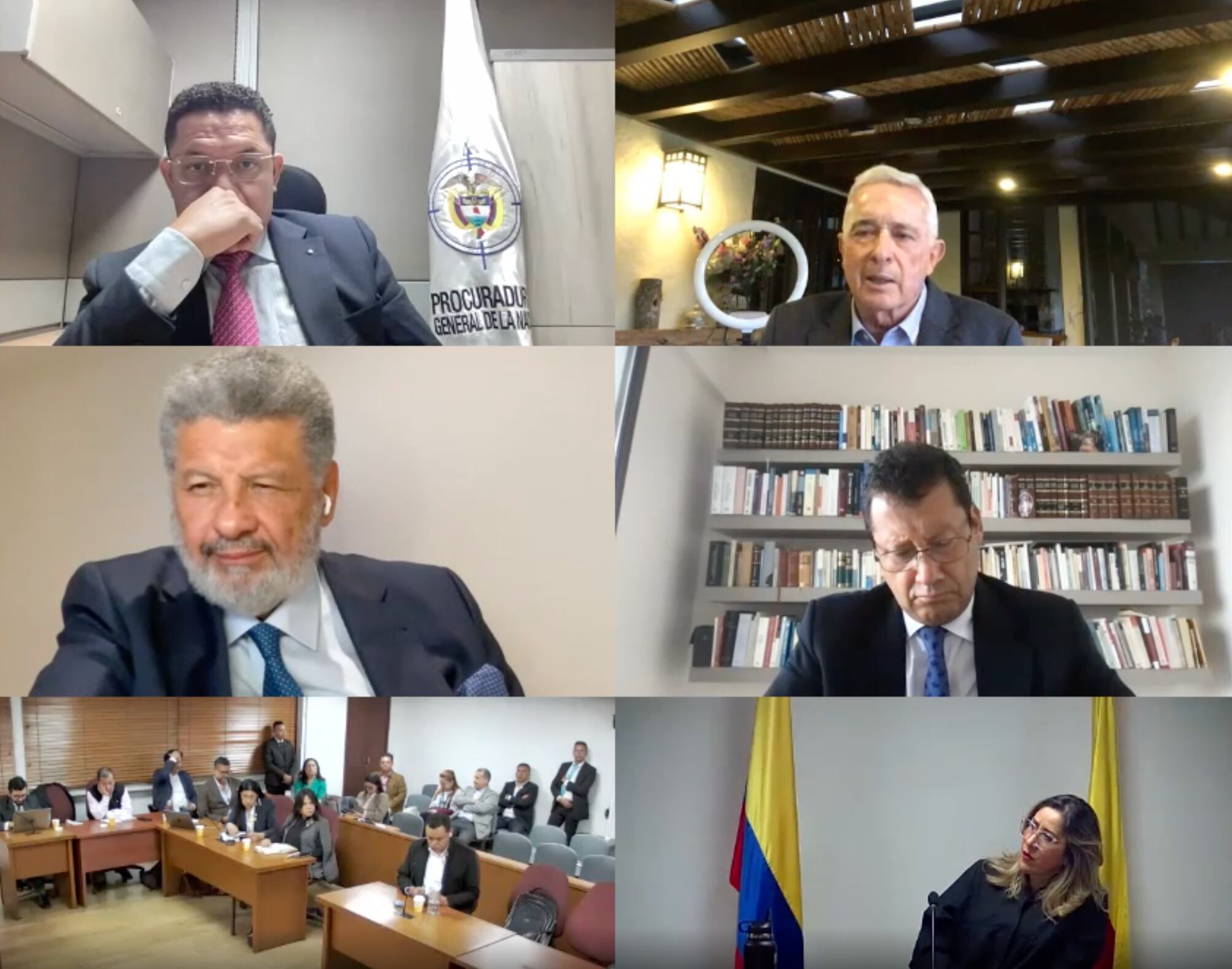 Álvaro Uribe, condenado a 12 años de prisión. Ordenan detención domiciliaria. Lectura de la sentencia