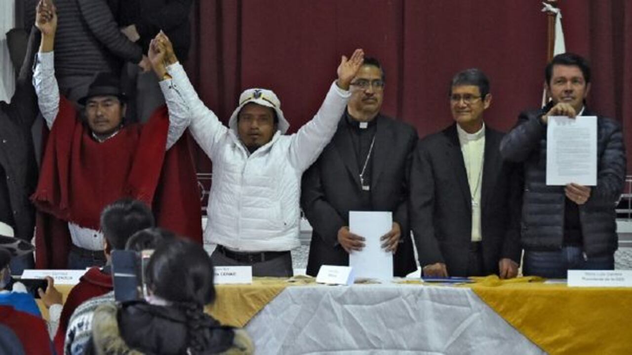 El movimiento indígena de Ecuador plantea más subsidios el sector rural Fuente: AFP