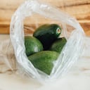aguacate el bolsa de plástico