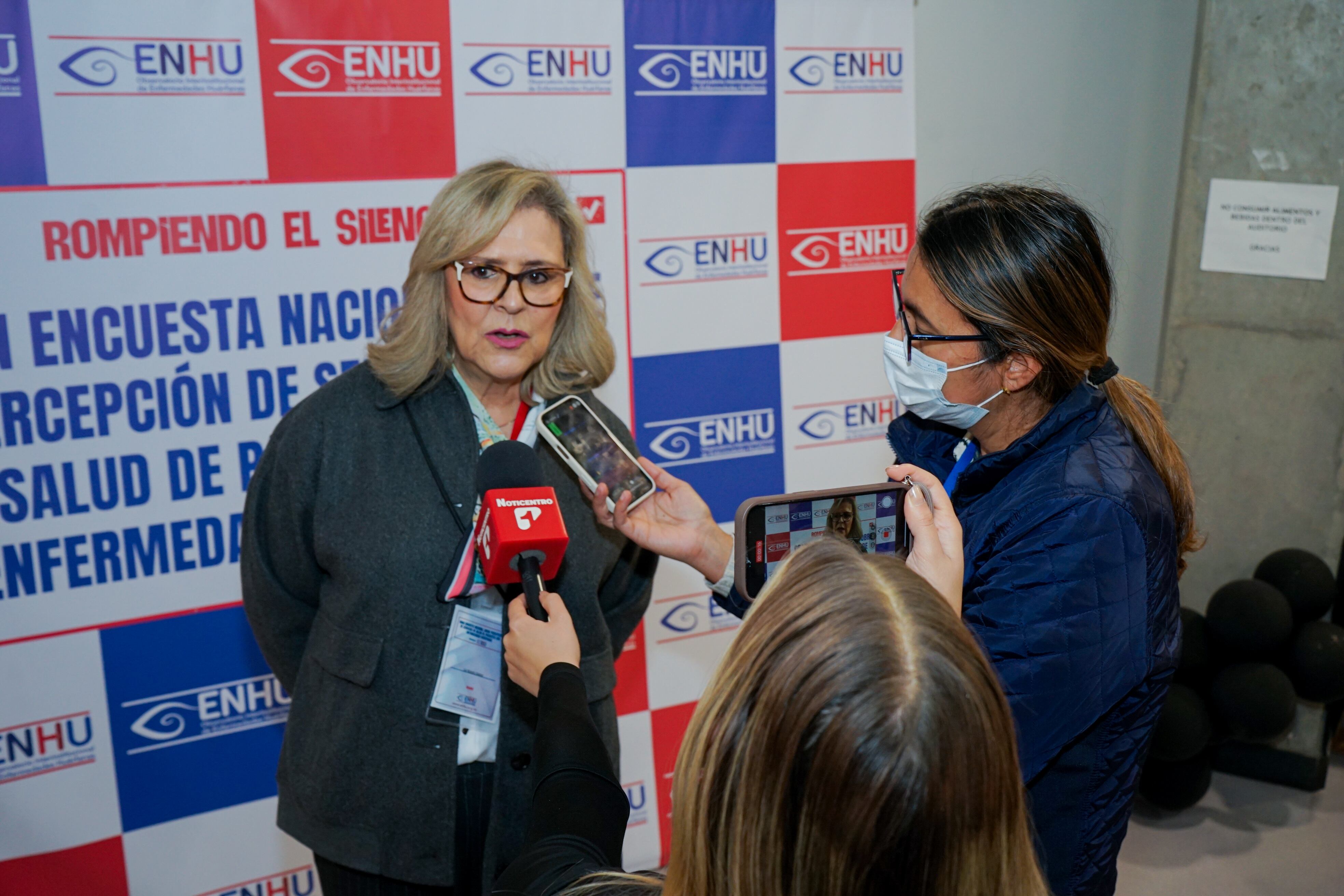 Luz Victoria Salazar, presidenta del Consejo Directivo del Observatorio ENHU.