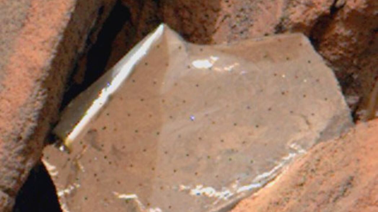 Aluminio en Marte - rover Perseverance de la NASAFoto: Twitter @NASAPersevere