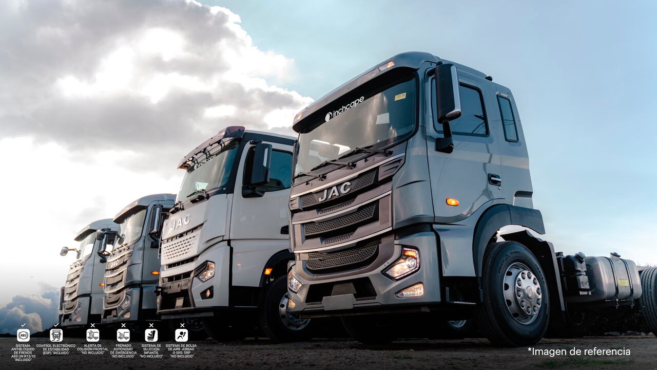 Las nuevas series de camiones JAC: S, XV, AX y QX.