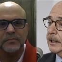 Salvatore Mancuso y el expresidente Andrés Pastrana.