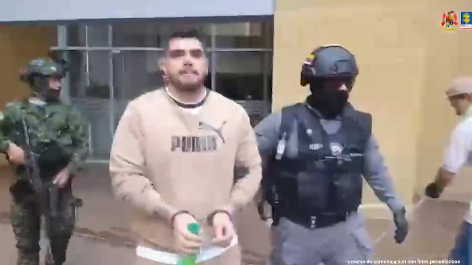 Daniel Uribe Jaramillo, señalado socio del Clan del Golfo, capturado y solicitado en extradición.
