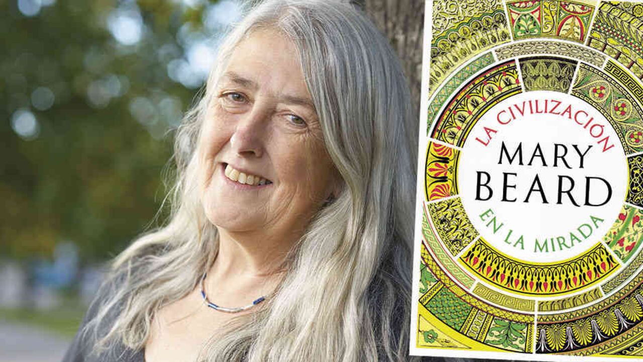 a británica Mary Beard es historiadora clásica y periodista.