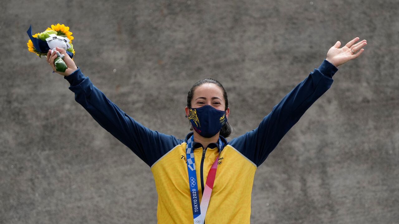 Mariana Pajón en los Juegos Olímpicos de Tokio 20202